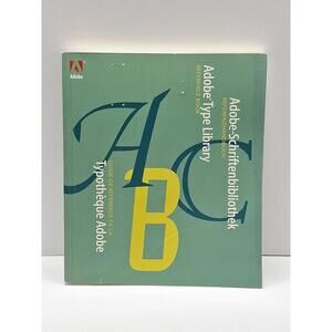 Adobe Type Library  Reference Book